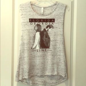 Bella Canvas Florida Georgia Line sleeveless T-Shirt